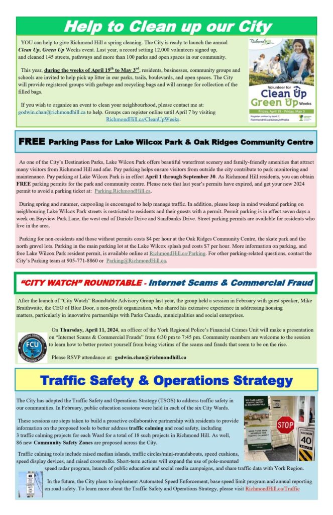 Newsletter March 16 2024 Page